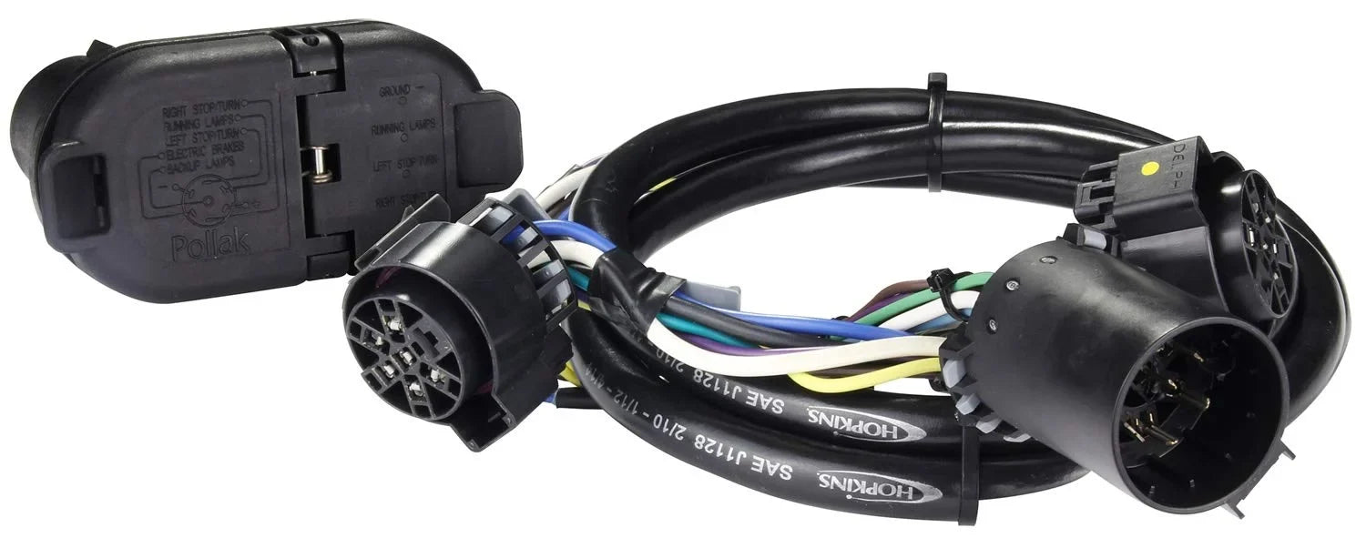 Hopkins Manufacturing HOP41167 Multi-tow 7 Blade & 4 FLatitude 5th Wheel Wiring Kit