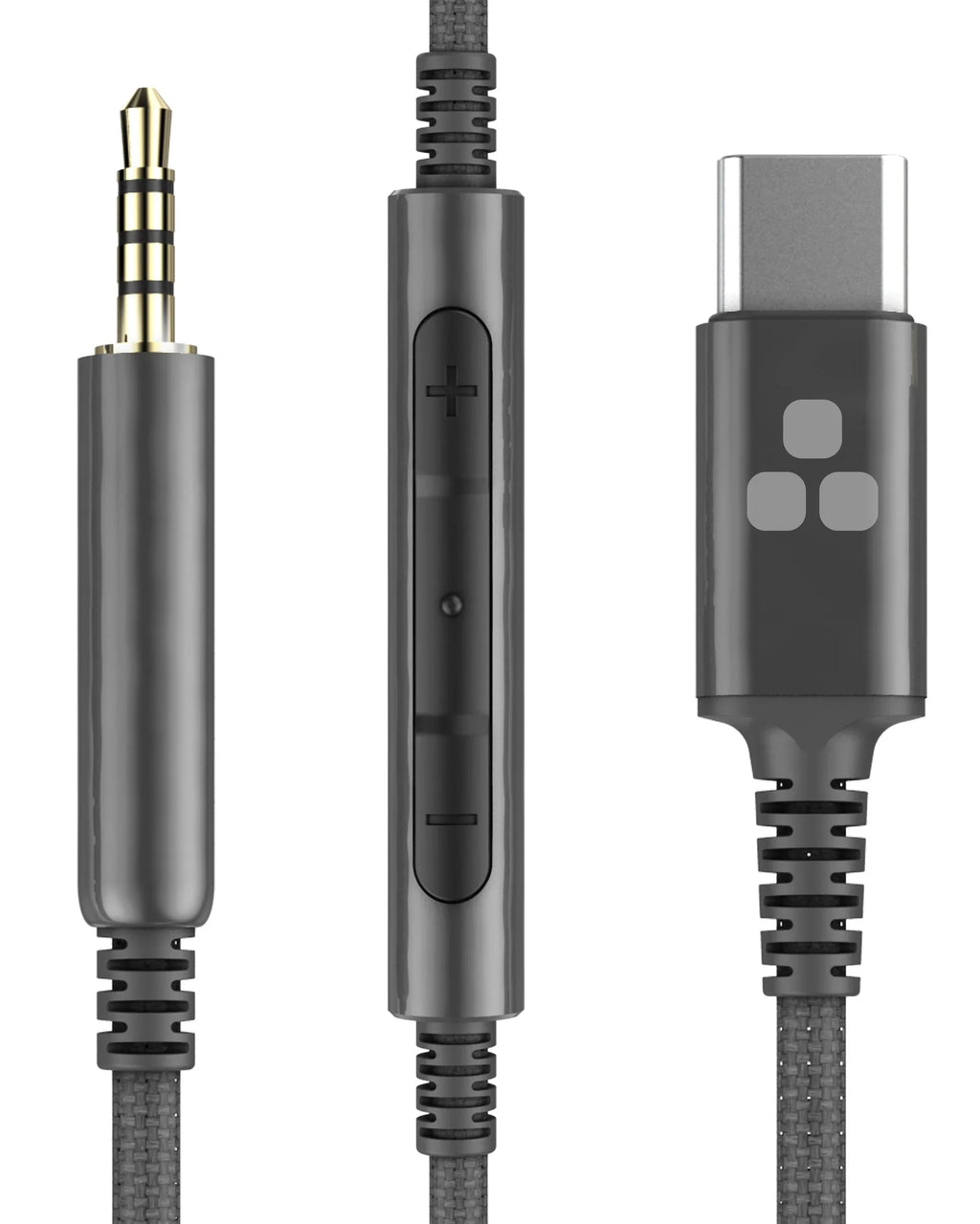 Thore Audio Cable QC25 / QC35 / Noise Canceling 700 Headphones with Type USB C Connector - Replacement 2.5mm Aux Cable w/ Mic Remote/ Volume Control