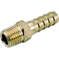 Anderson Metal 757001-0204 Hose Adapter 1/8 Inch Barb 1/4 Inch MPT Brass (Case of 5)