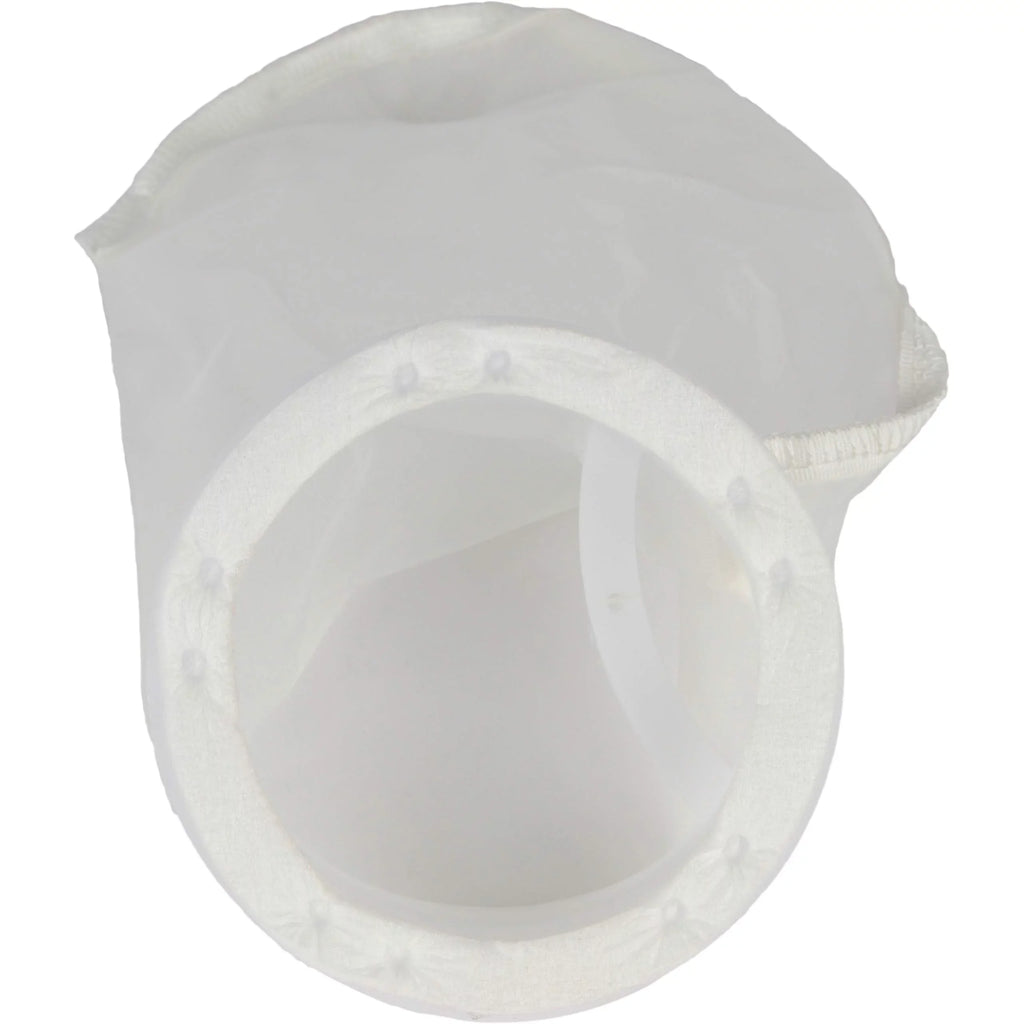 SpiroPure SP-BN-410-100 100 Micron #3 (10”) Woven Nylon Monofilament Mesh Liquid Bag Filter BN-410-100 255009-03 (Case of 40)