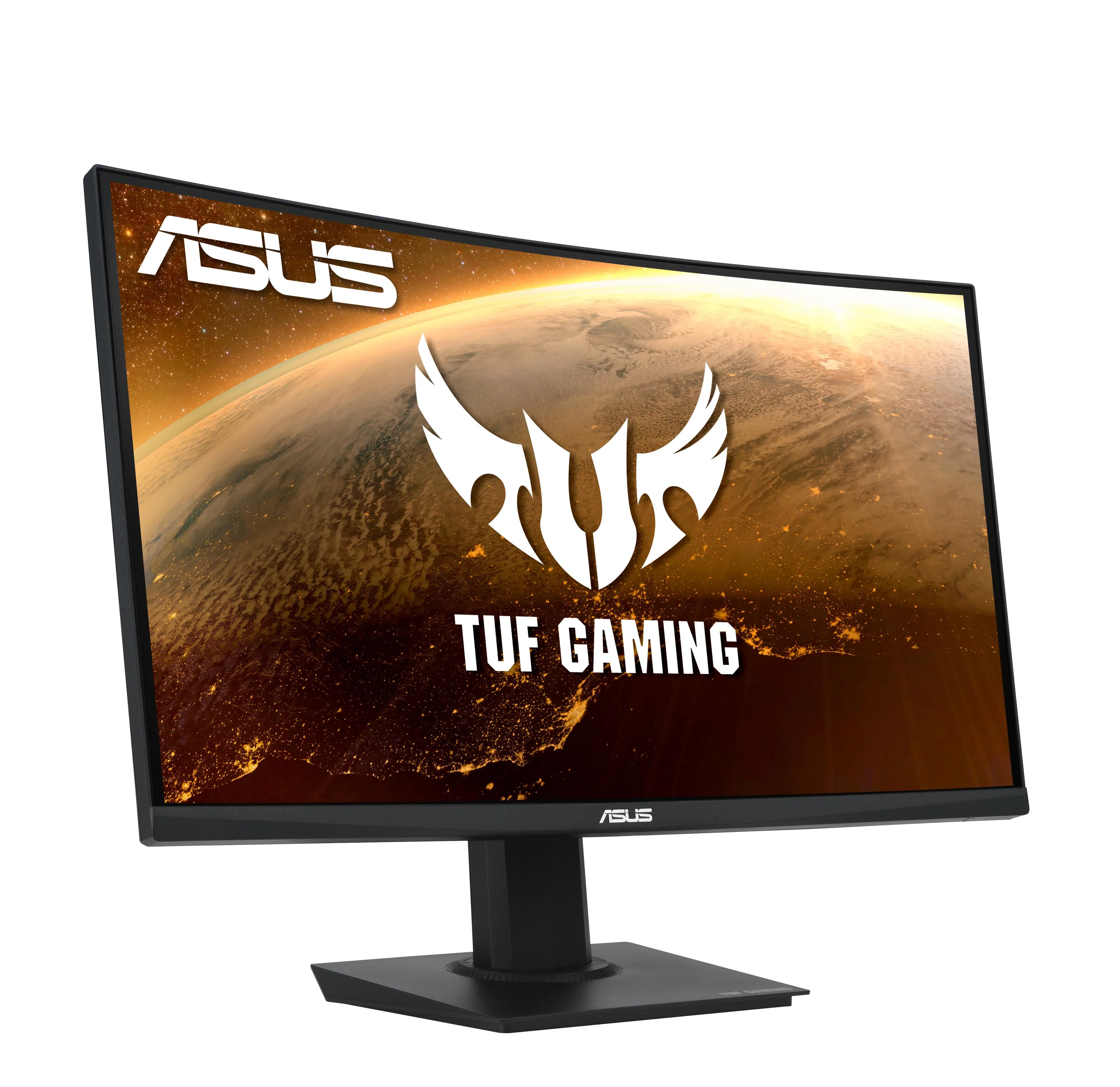 ASUS TUF Gaming 23.6" 1080P Curved Gaming Monitor, - Full HD, 165Hz, 1ms, Extreme Low Motion Blur, Adaptive-Sync, FreeSync Premium, Shadow Boost, VESA Mountable, DisplayPort, HDMI - VG24VQE