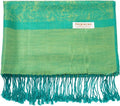 Becolored Paisley Pashmina Silk Scarf Shawl Jacquard Cashmere Wrap Stole Two Tones Reversible