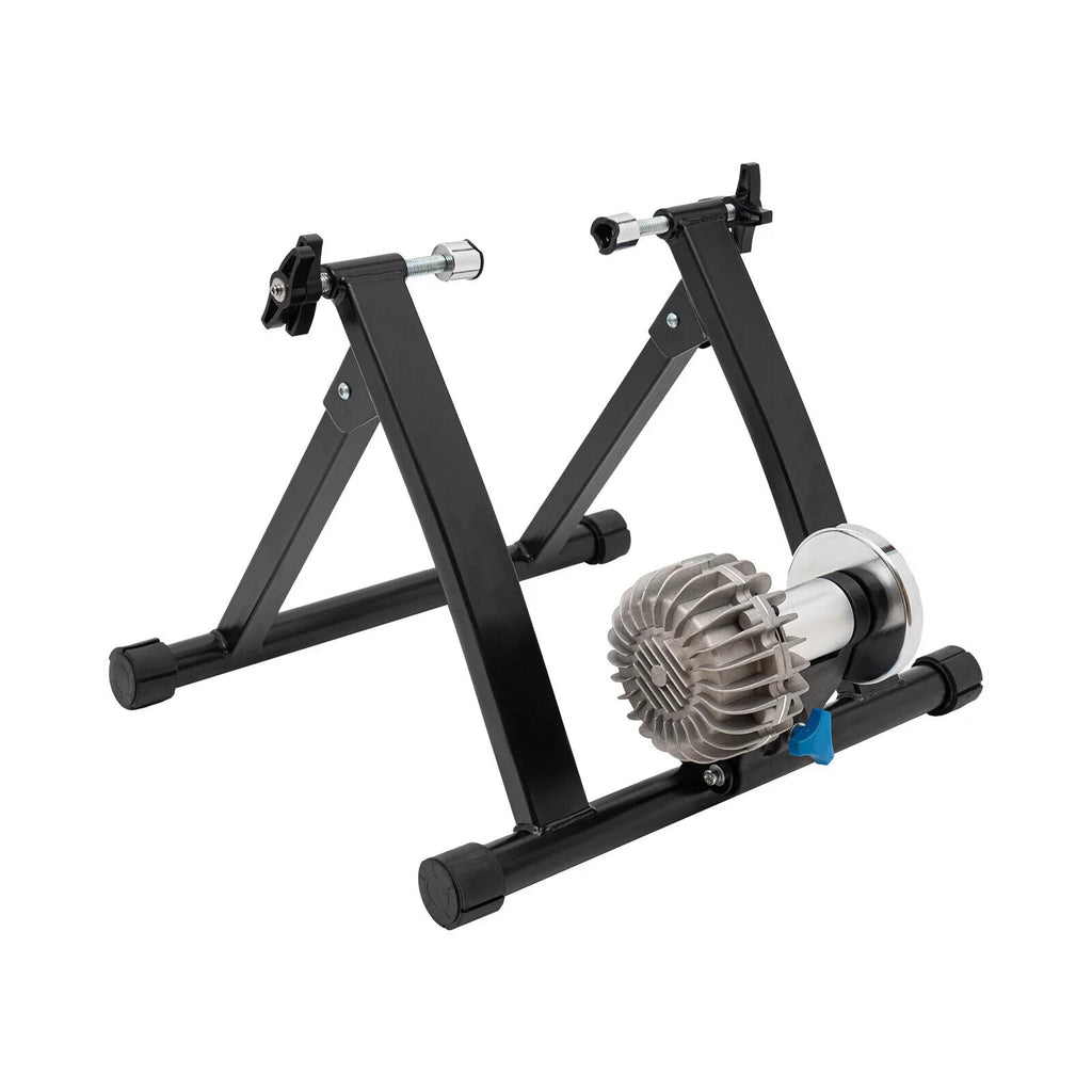 Portable Bike Trainer Stand Indoor Bicycle Trainer Stand Training Rack 26-29 700C Bike 900W Black