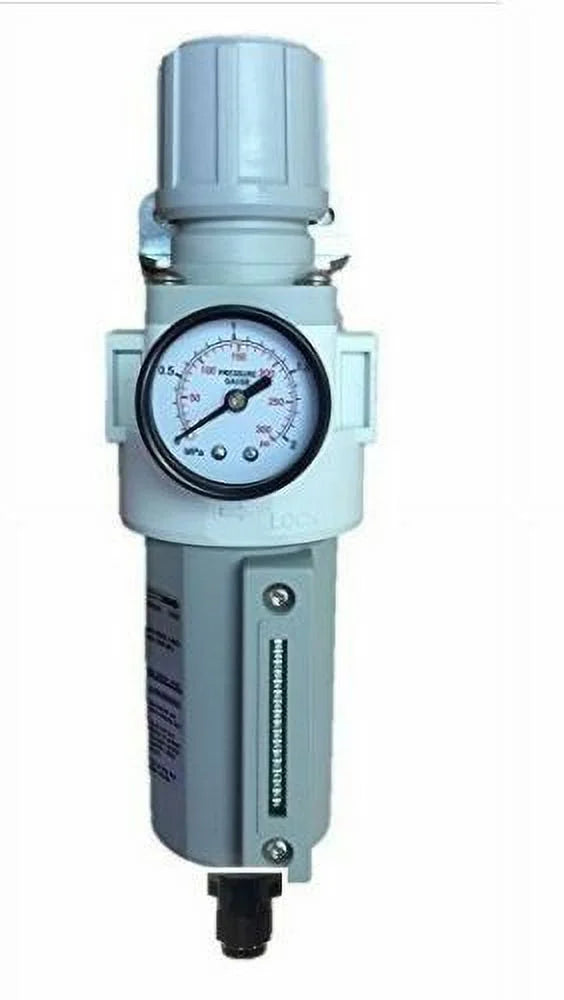 1/2" NPT Air Compressor Filter Pressure Relief ReguLatitudeor Combo Auto Drain Gauge