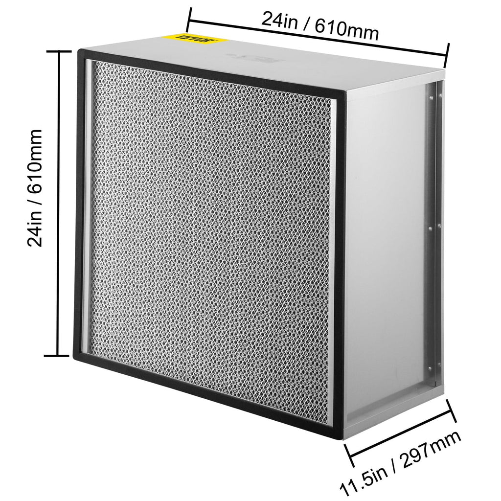 BENTISM 24''x24''x11.5'' HEPA Filter for Laminar Flow Hood 99.97% Efficient, 3 Microns