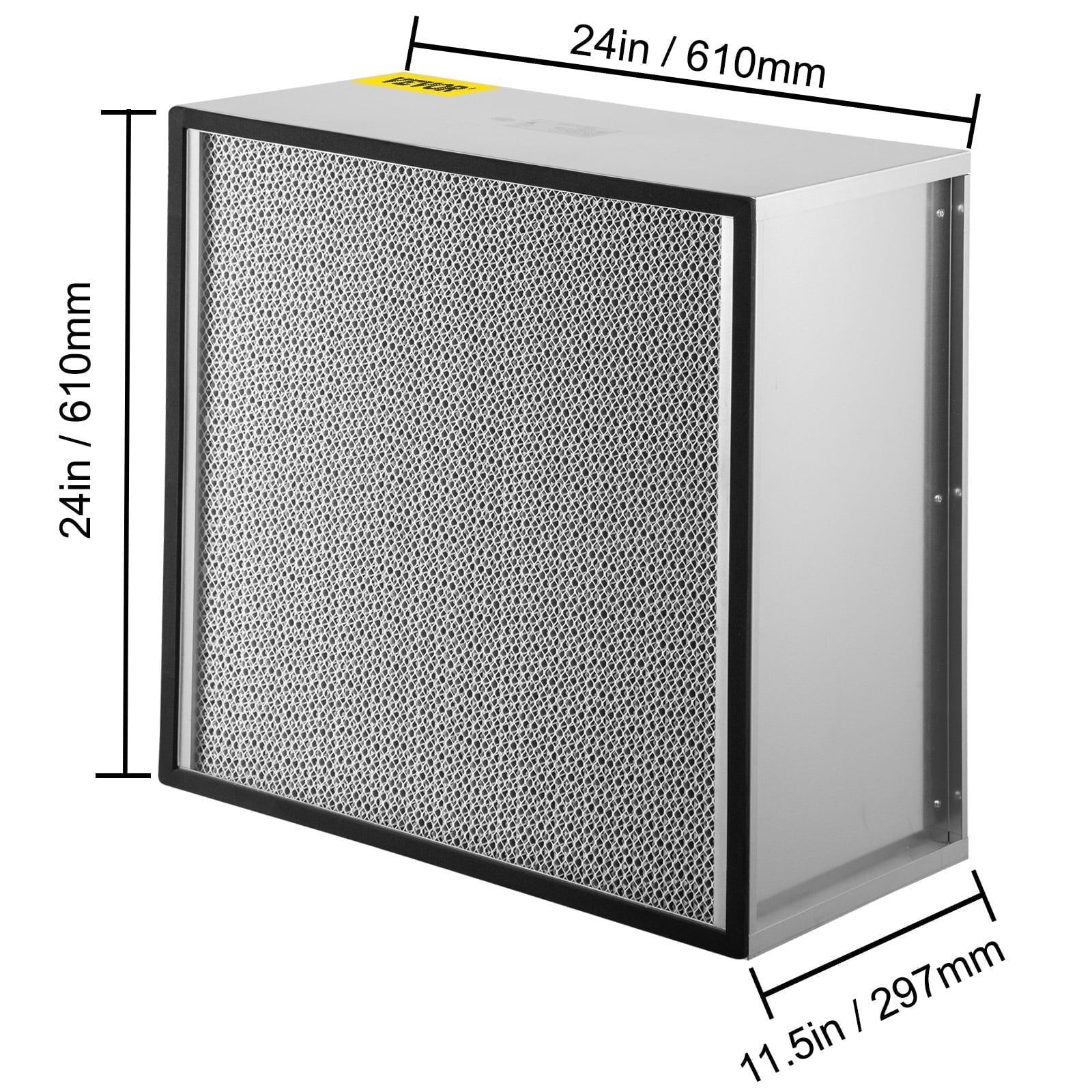 BENTISM 24''x24''x11.5'' HEPA Filter for Laminar Flow Hood 99.97% Efficient, 3 Microns