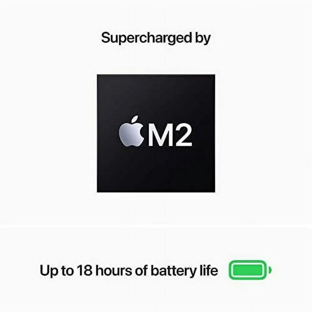 Restored 2022  MacBook Air Laptop with M2 chip: 13.6-inch Liquid Retina Display, 24GB RAM, 1TB SSD Storage, Midnight (Refurbished)