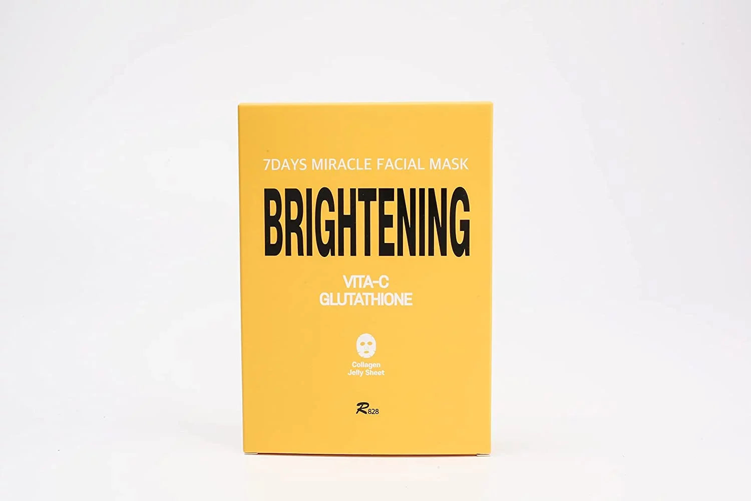 R828 10 Pack Brightening Face Mask Instant Lifting & Brightening Face with Glutathione and Vitamin C