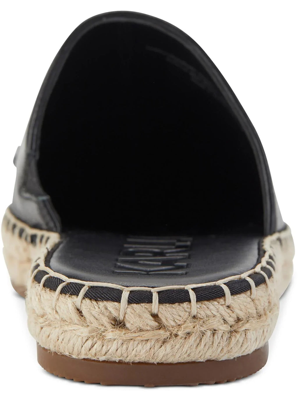 Karl Lagerfeld Paris Womens Maxwell Leather Embellished Espadrilles