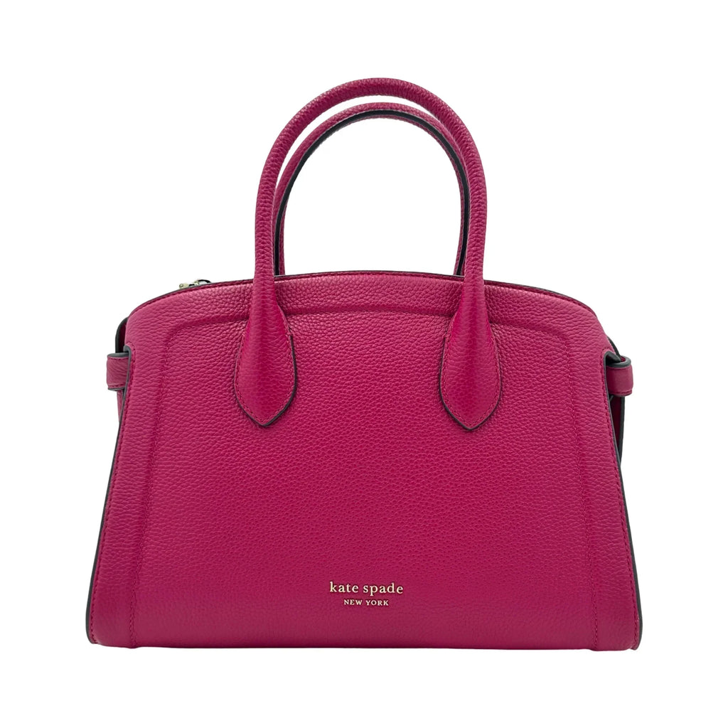 Kate Spade Knott Colorblocked Medium Zip Top Satchel - Renaissance Rose Multi