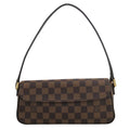 Pre-Owned Louis Vuitton Bag Damier Recoleta Blau x Gold Hardware Canvas Shoulder One Handle Women's N51299 (Good)