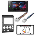 KIT4906 Bundle for 2006-2007 Nissan Titan W/ Pioneer Double DIN Car Stereo with Bluetooth/Backup Camera/InstalLatitudeion Kit/in-Dash DVD/CD AM/FM 6.2" WVGA Touchdisplay Digital Media Receiver