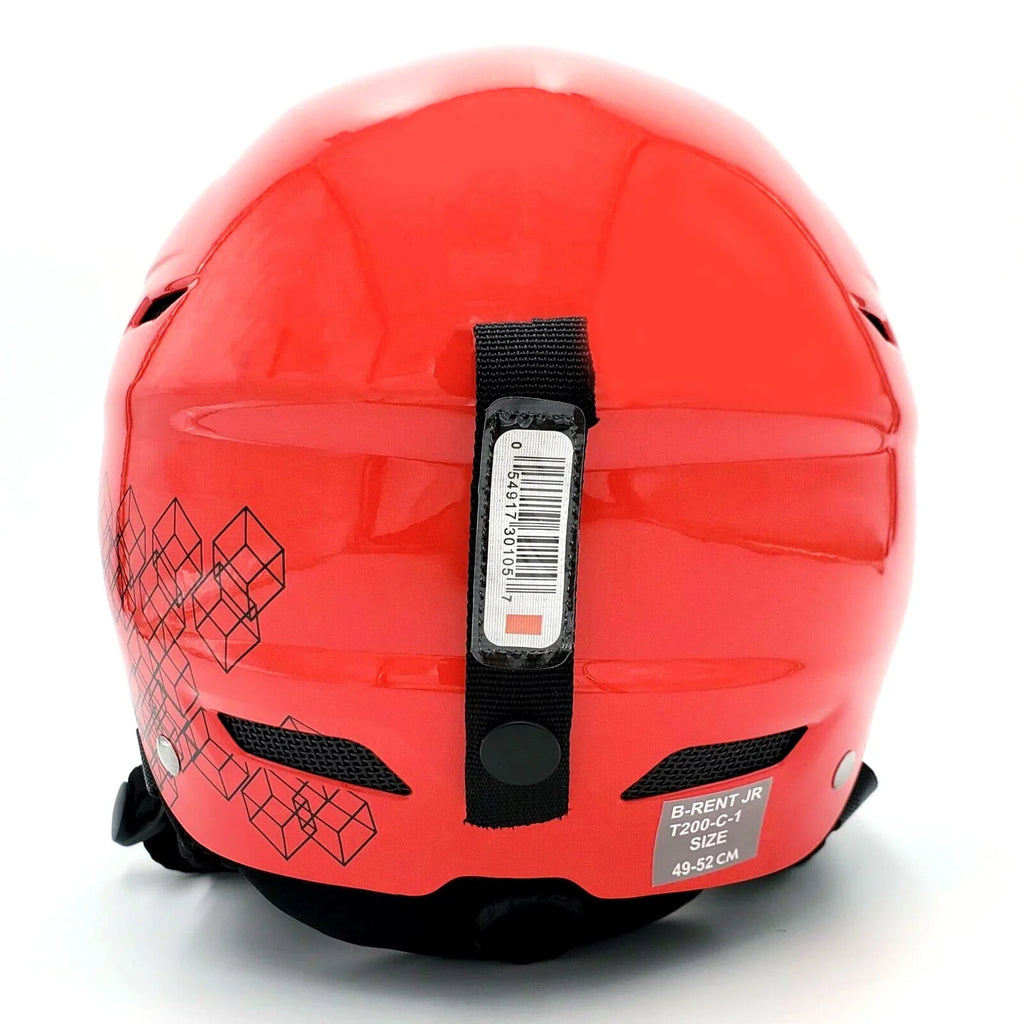 Bolle B-Rent Jr Children's Ski Sport Helmet, Shiny Red & Black