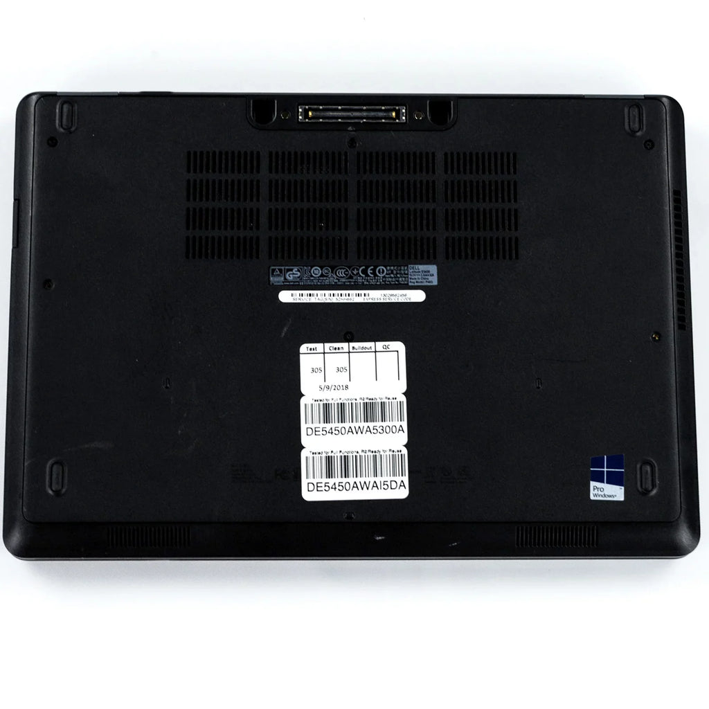 Used  Latitude E5450 Laptop i5 Dual-Core 4GB 128GB SSD Win 10 Pro B v.WCA