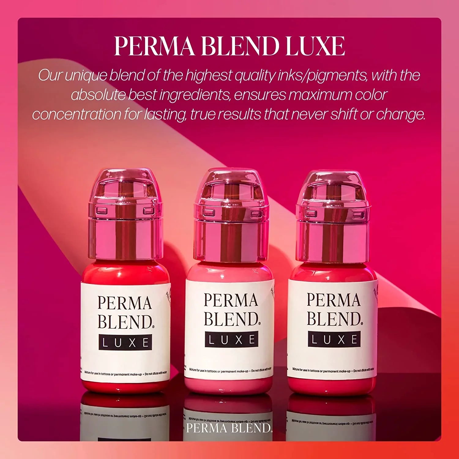 Perma Blend Luxe - Cranberry - Microblading Ink to Enhance Lip Color - Lip Tattoo & Lip Blushing Supplies for Permanent Lip Color - Red Lip Blush - Vegan (0.5 oz)