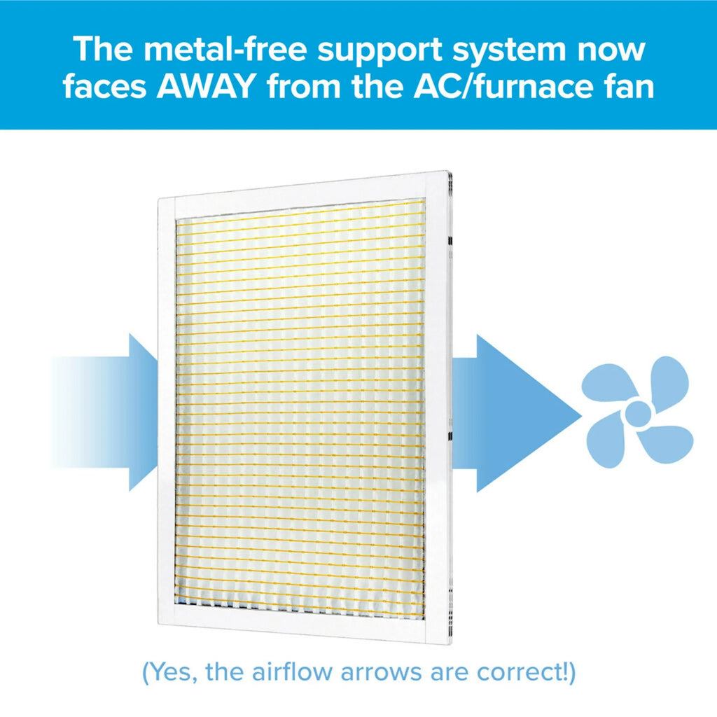 Filtrete 24x24x1 Air Filter, MPR 800 MERV 10, Micro Particle Reduction, 4 Filters