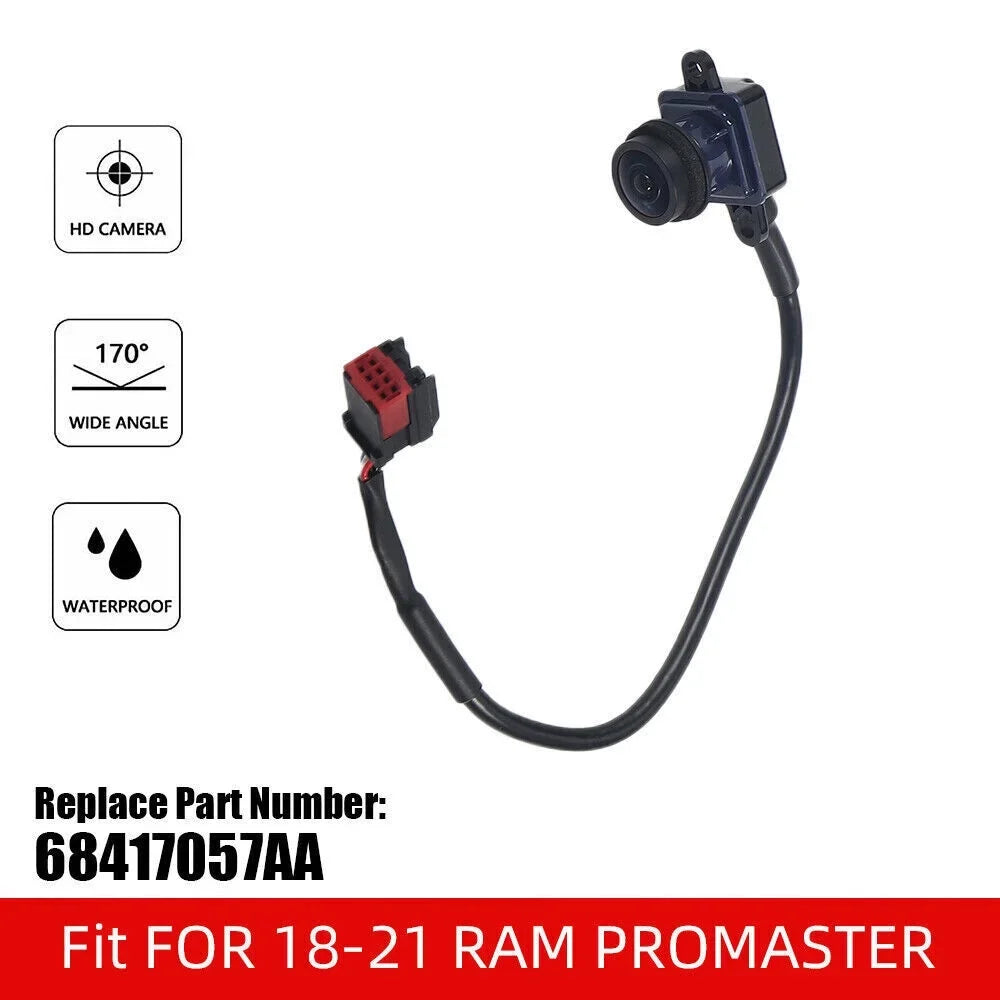JLLOM Enhance Safety & Visibility Rear View Camera RAM PROMASTER, 1500 2500 3500 2018-2021