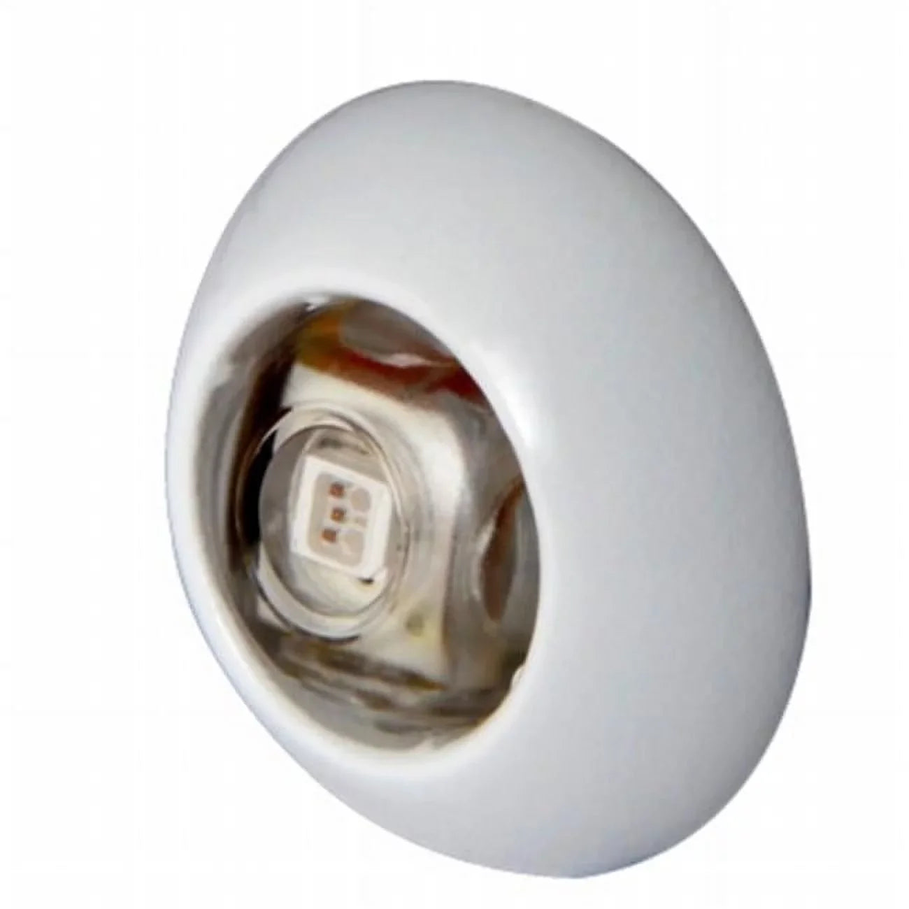 Exuma Courtesy Light - White Housing - Blue Light