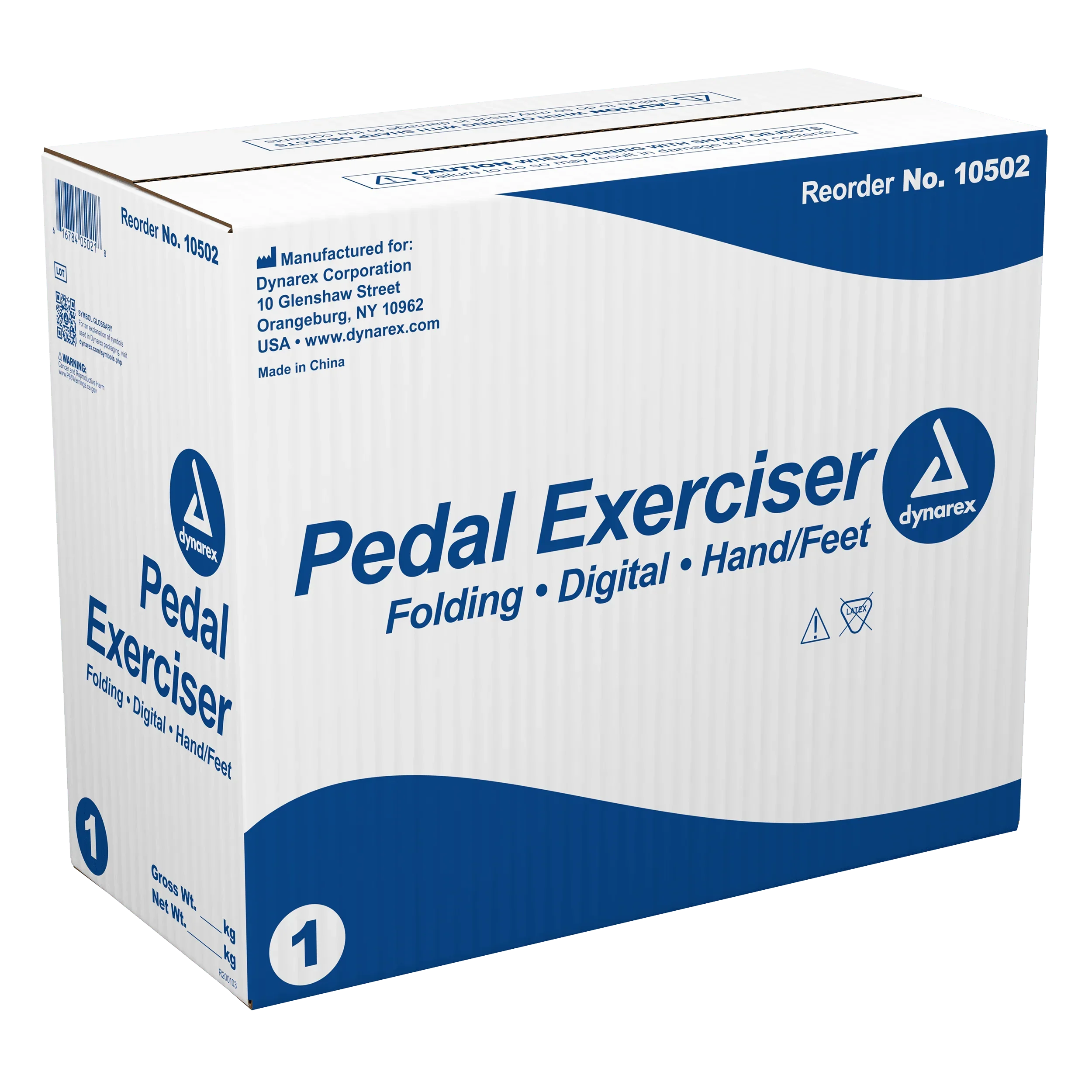 Dynarex Digital Pedal Exerciser - Get Fit While You Sit!