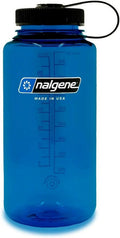 Nalgene Sustain Tritan BPA-Free Water Bottle Made with Material Derived from 50% Plastic Waste, 32 OZ, Wide Mouth
