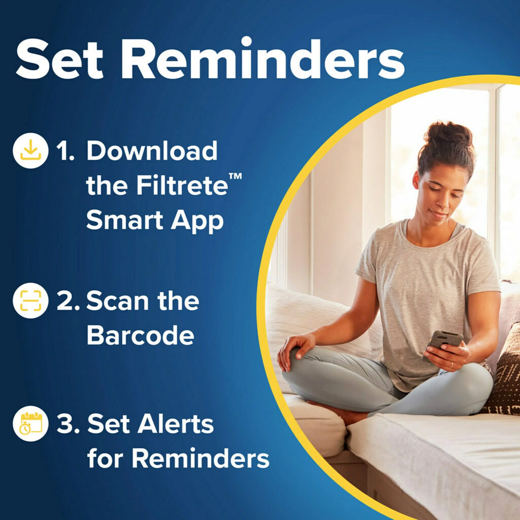 Filtrete 18x30x1 Air Filter, MPR 800 MERV 10, Micro Particle Reduction, 4 Filters