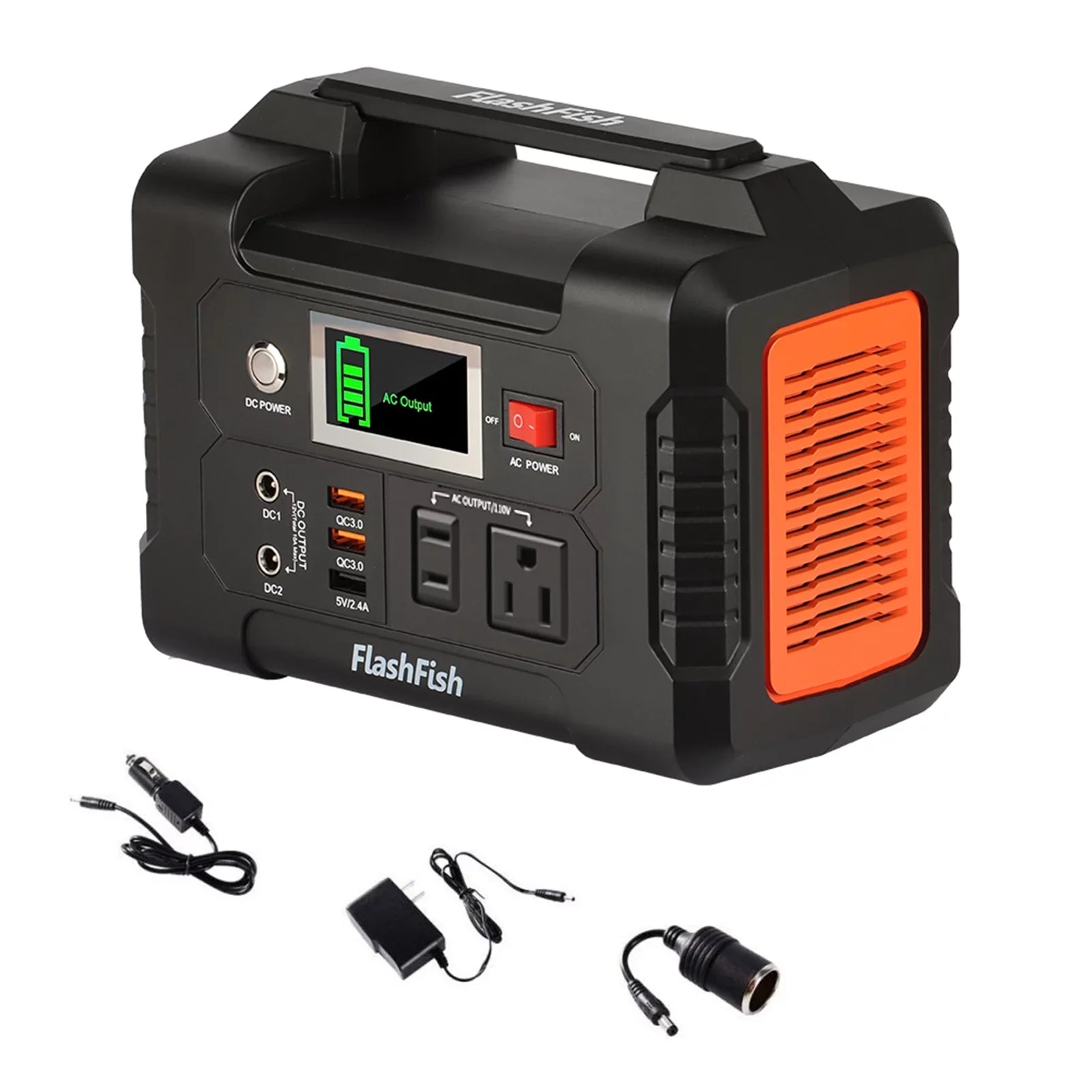 Flashfish PortableStation,200w Batterye200 200w E200 - 40800mah/151wh 200w Solar 200w Modes - Battery Station 40800mah/151wh E200 Portable Solar 3 Modes 40800mah/151wh Solar 200w Battery