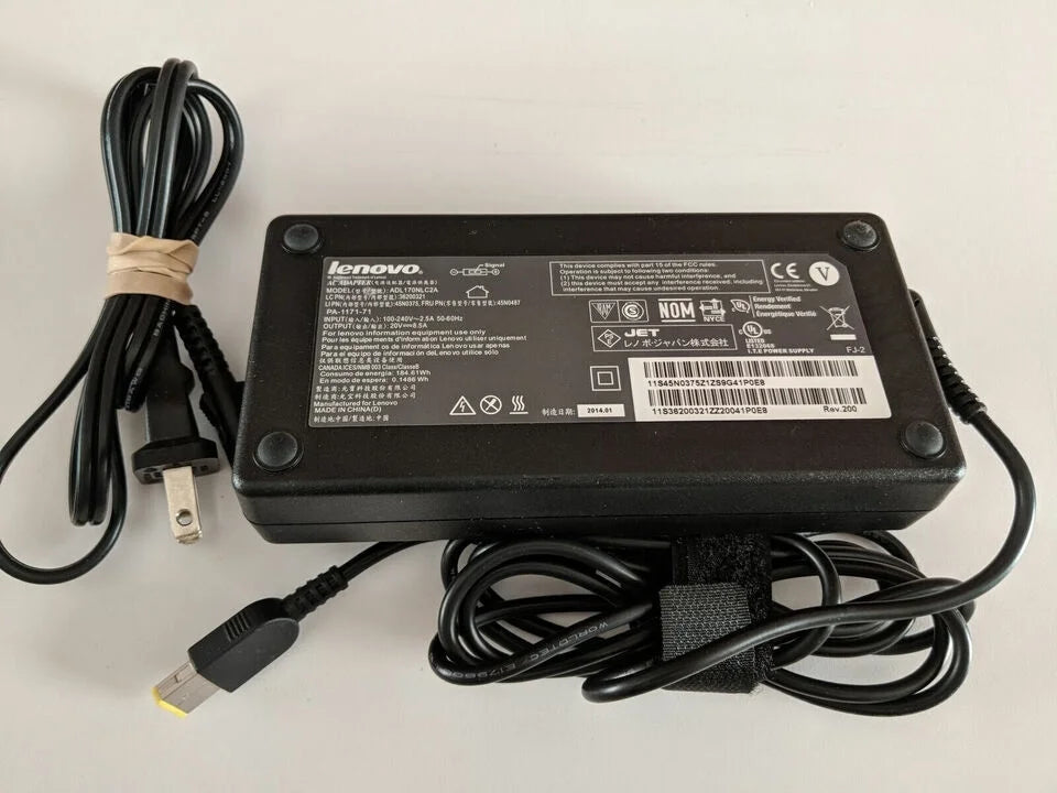 Genuine  ThinkPad Laptop AC Adapter Power Supply Charger 170W 20V
