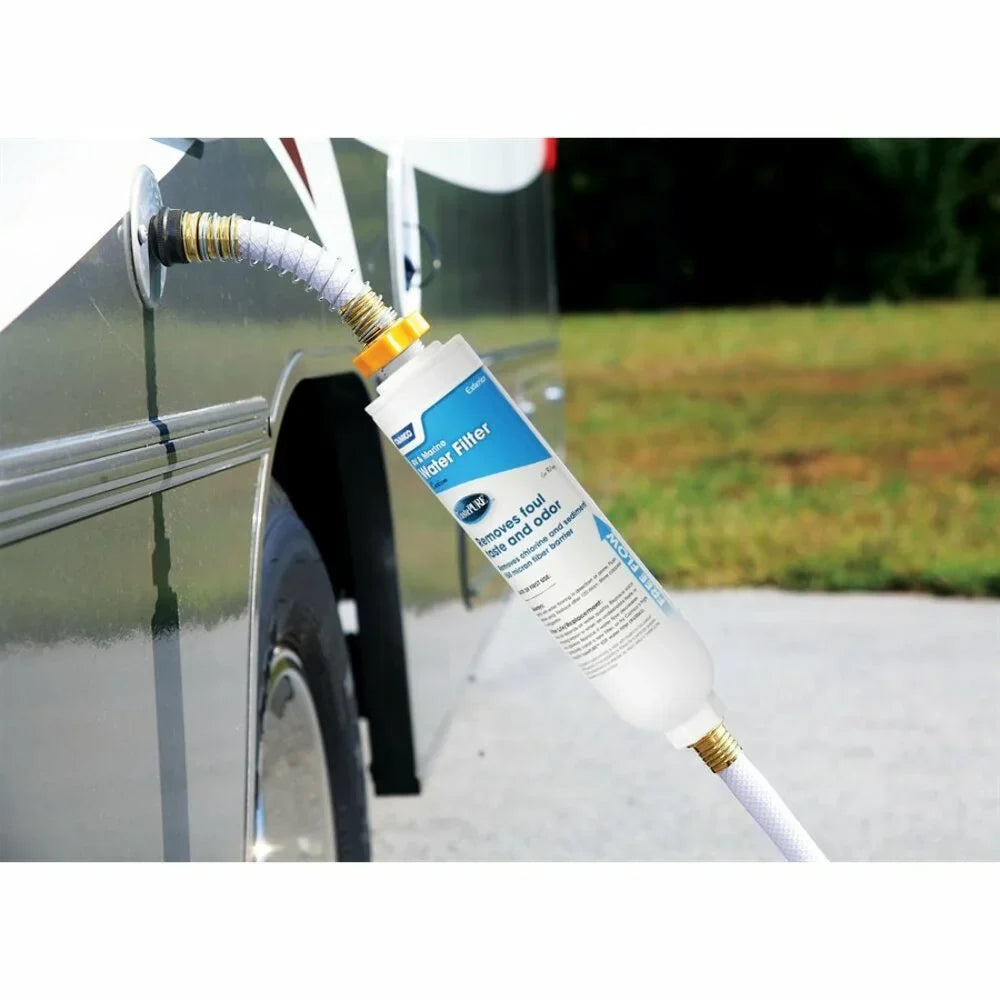 Camco 40646 - TastePURE KDF 2.5 GPM White Water Filter