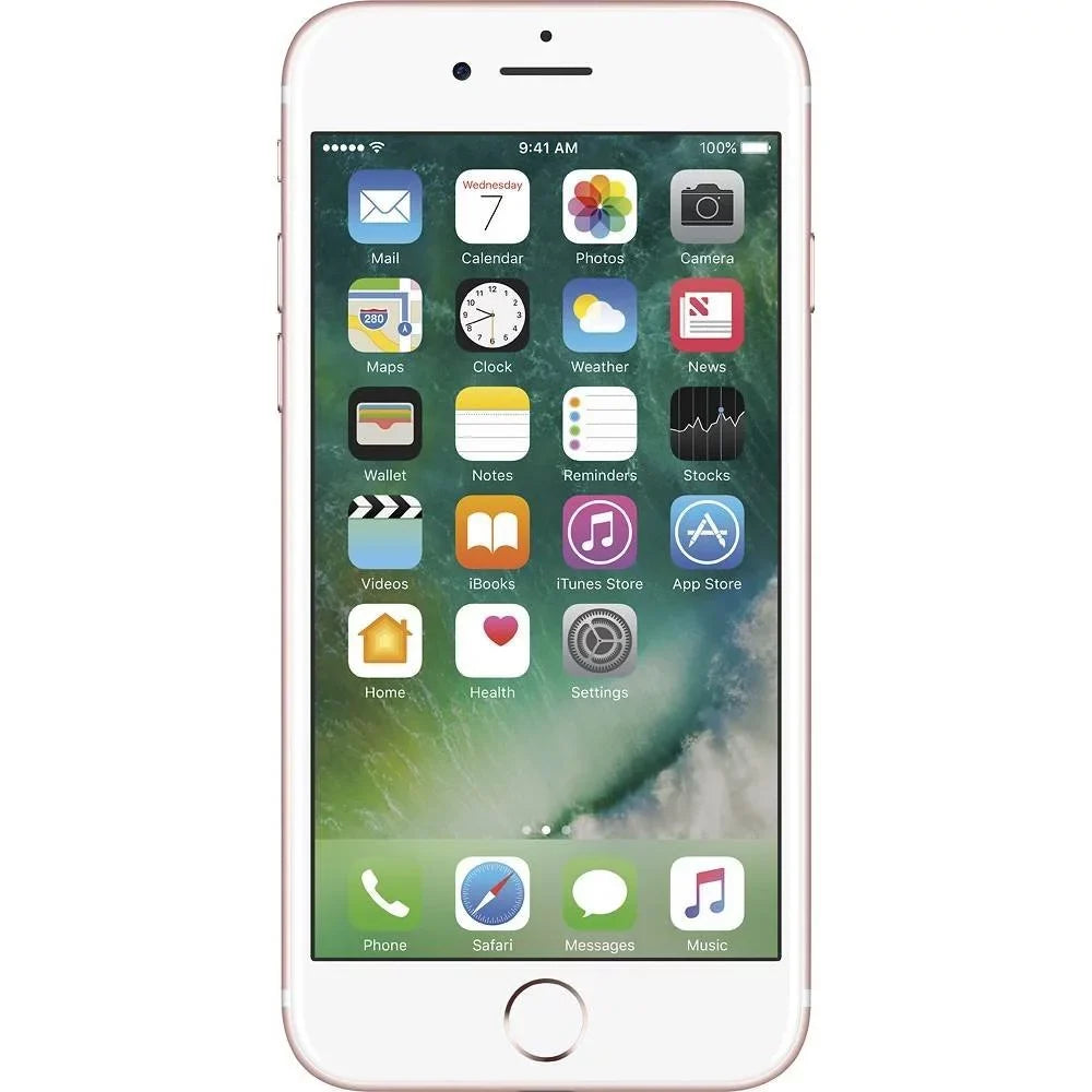 Restored  iPhone 7 128GB Rose Gold (Cricket Wireless) (Refurbished)