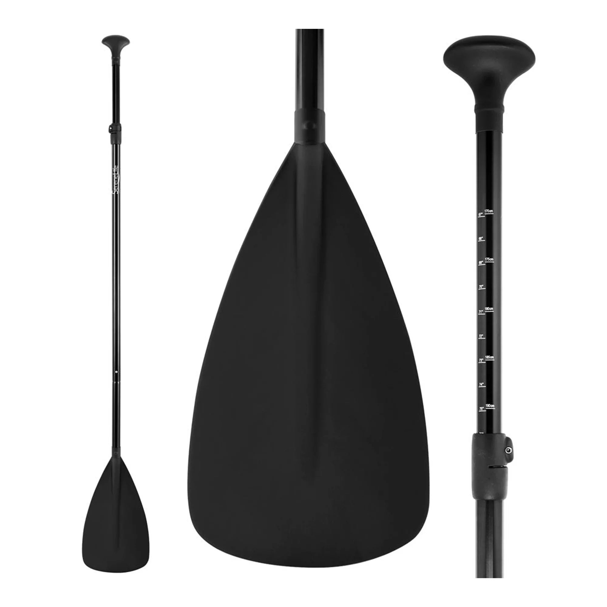 Serenelife Universal Oar with Adjustable Height for Stand Up Paddle Boards