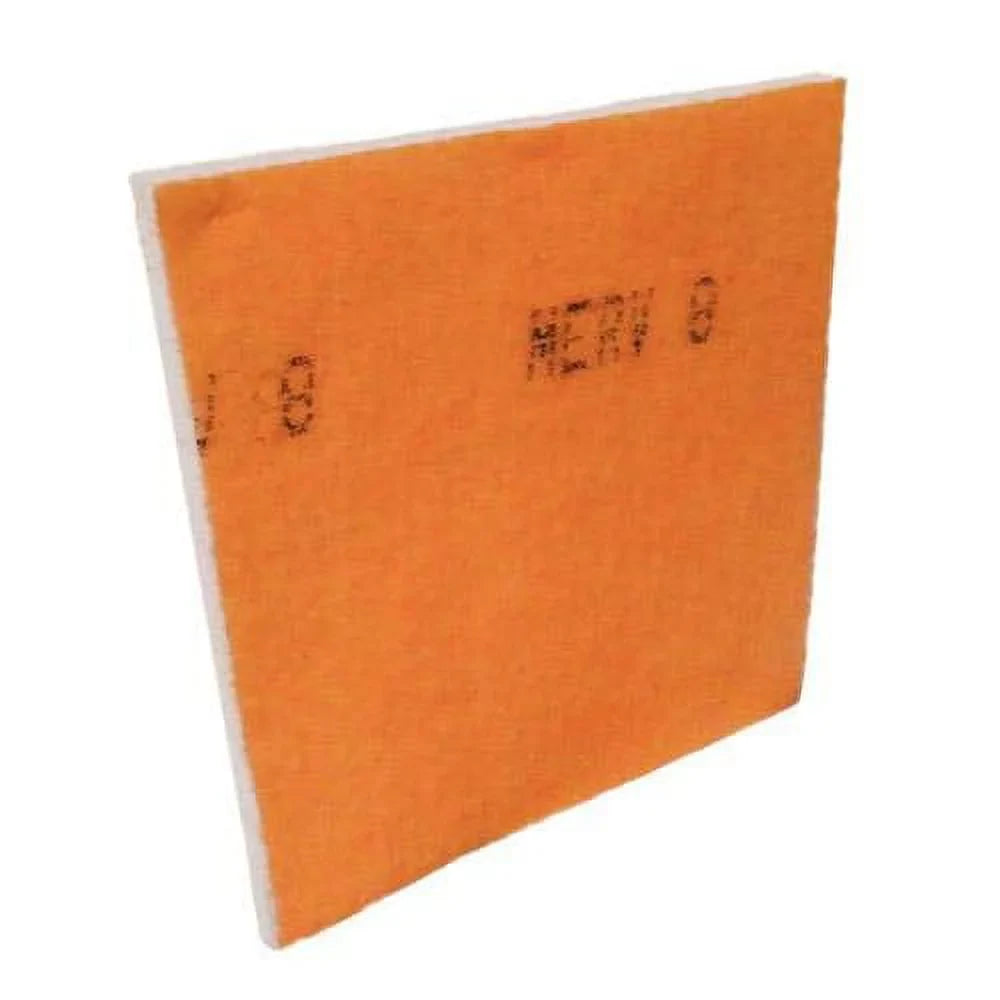 HVAC/Air Filter Media Roll, Orange/White MERV8 Polyester Media with a Heavy Dry Tackifier - 1 inch x 25 inch x 10 Foot