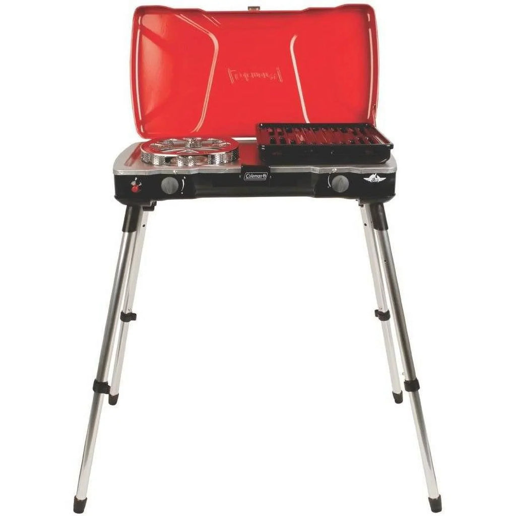 Coleman Fyremajor 2-Burner Propane Stove and Grill