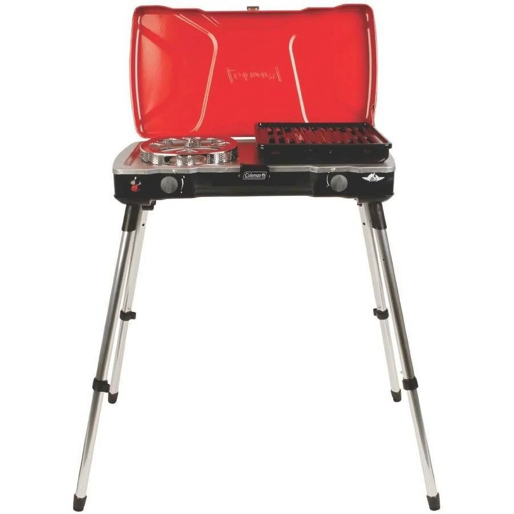 Coleman Fyremajor 2-Burner Propane Stove and Grill