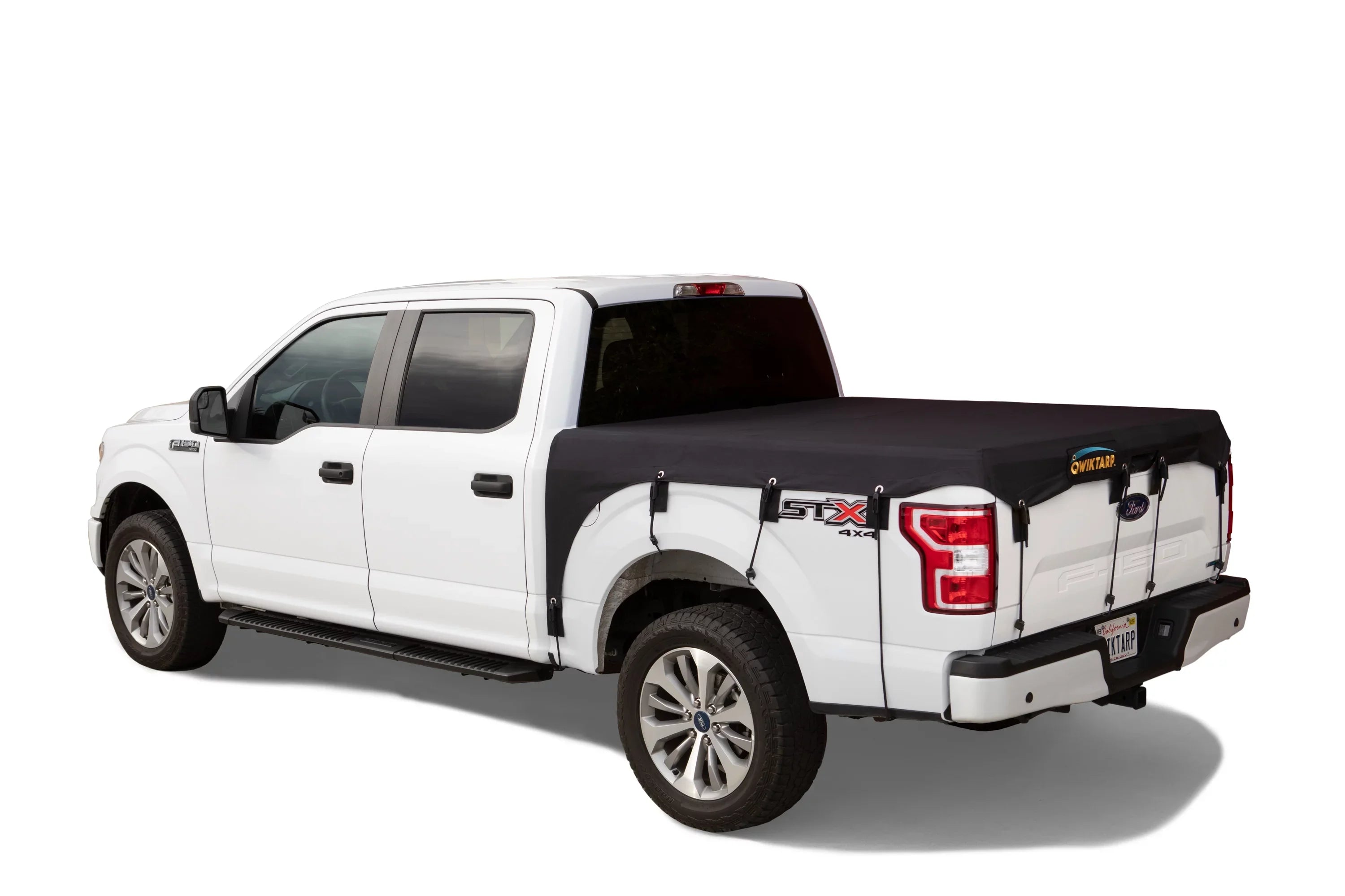 Qwiktarp Inc Truck Bed Cover: 2018 - 2023 Short Bed Chevy Colorado, GMC Canyon, Toyota Tacoma, Ford Ranger