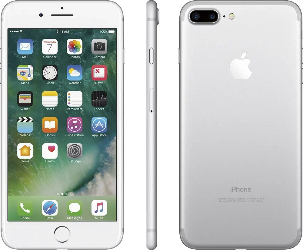 Restored  Iphone 7 Plus 32GB GSM Unlocked - Silver White (Refurbished)