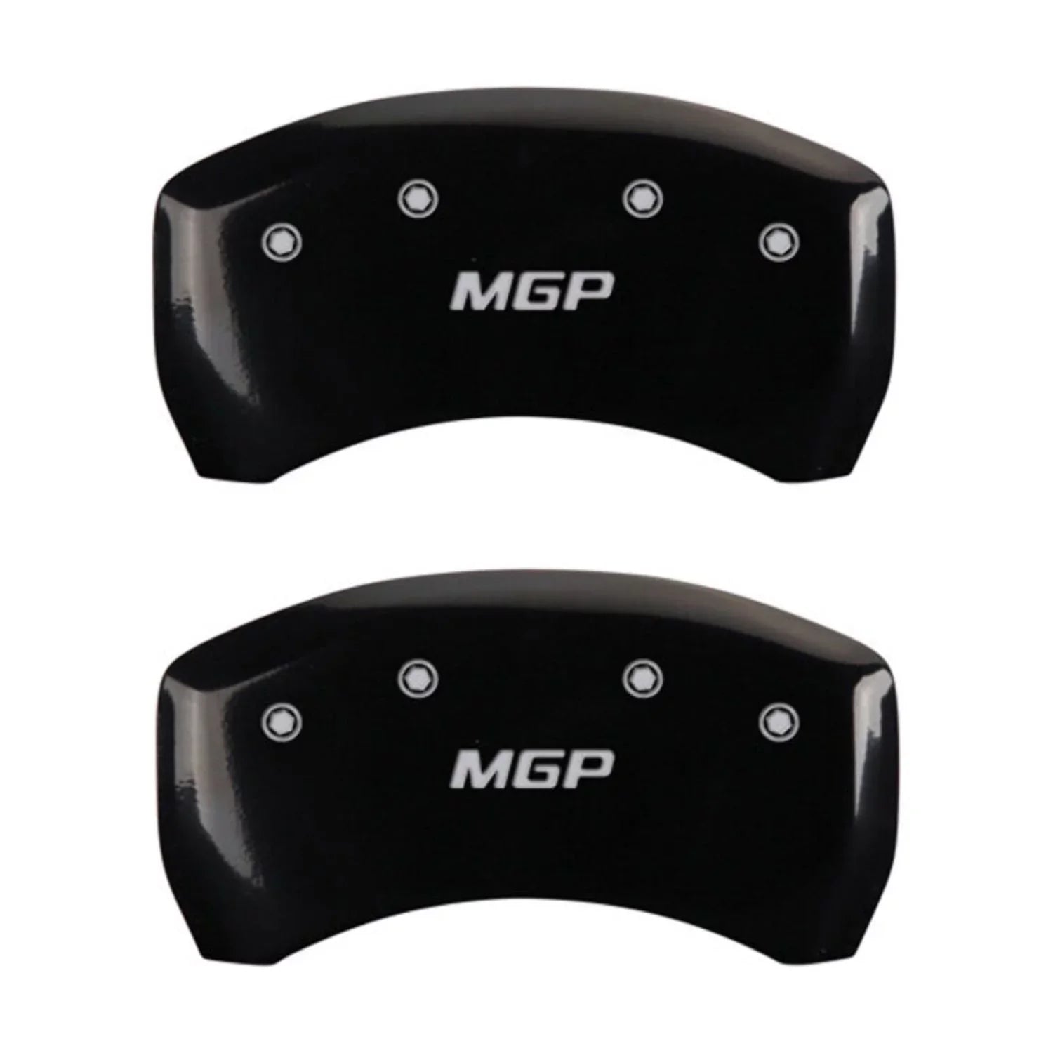 MGP 4 Caliper Covers Engraved Front & Rear MGP Black finish silver ch Fits select: 2013 CHRYSLER 300, 2012 CHRYSLER 300C LIMITED