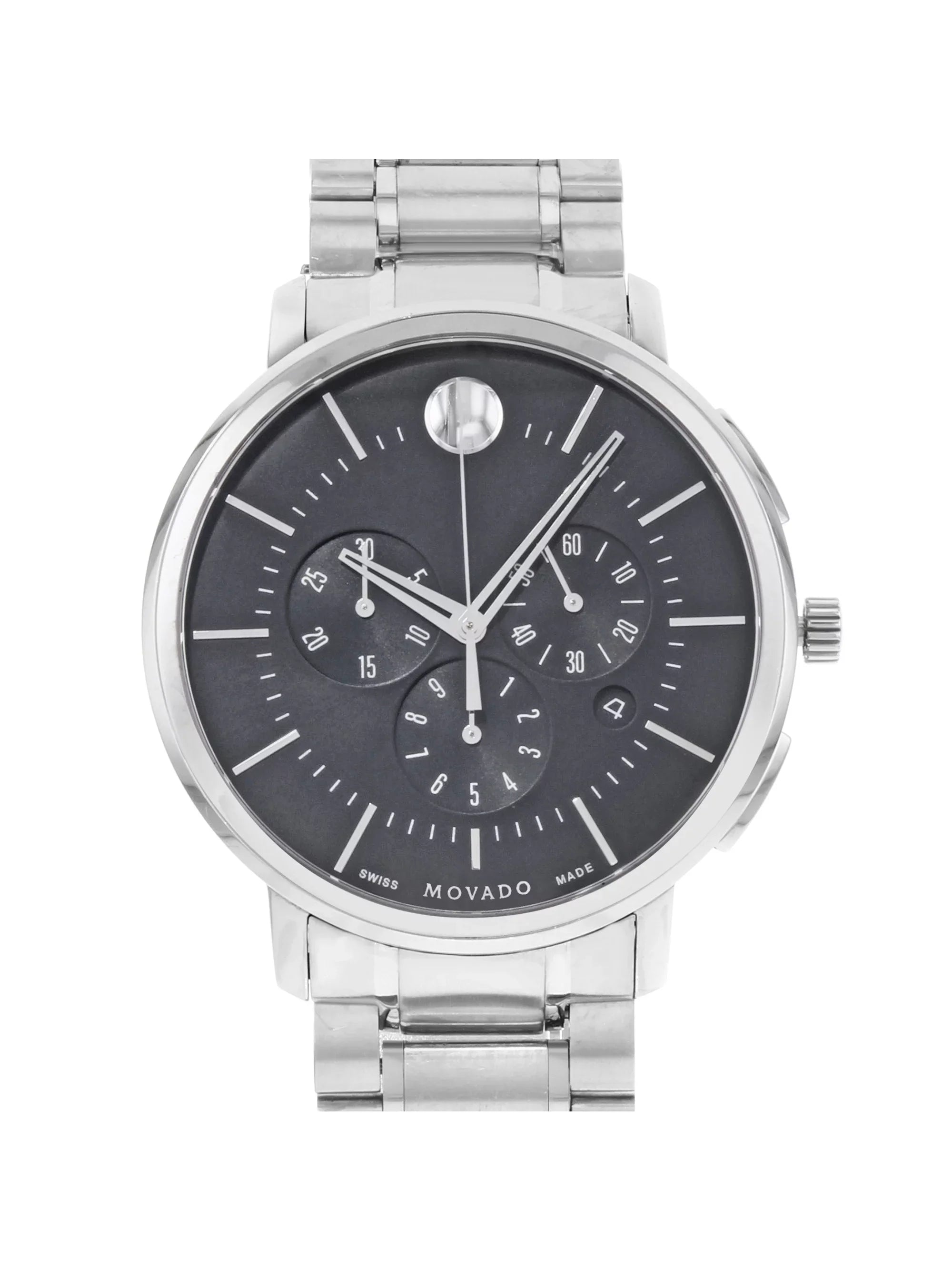 Men's Tc 0606886 Silver Metal Quartz Fashion Watch
