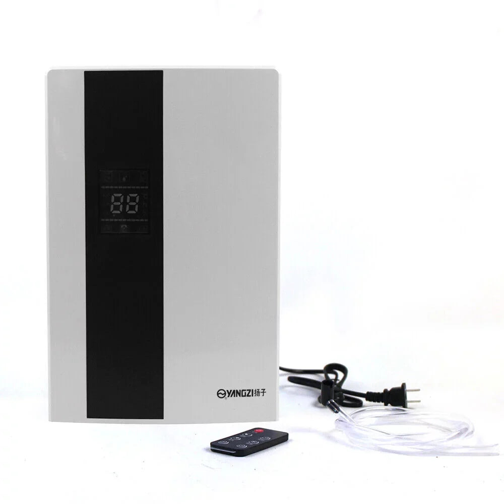 TOOL1SHOoo  Portable  2200ml Ultra Quiet Dehumidifier with LCD and Remote Water Tank Dehumidifier