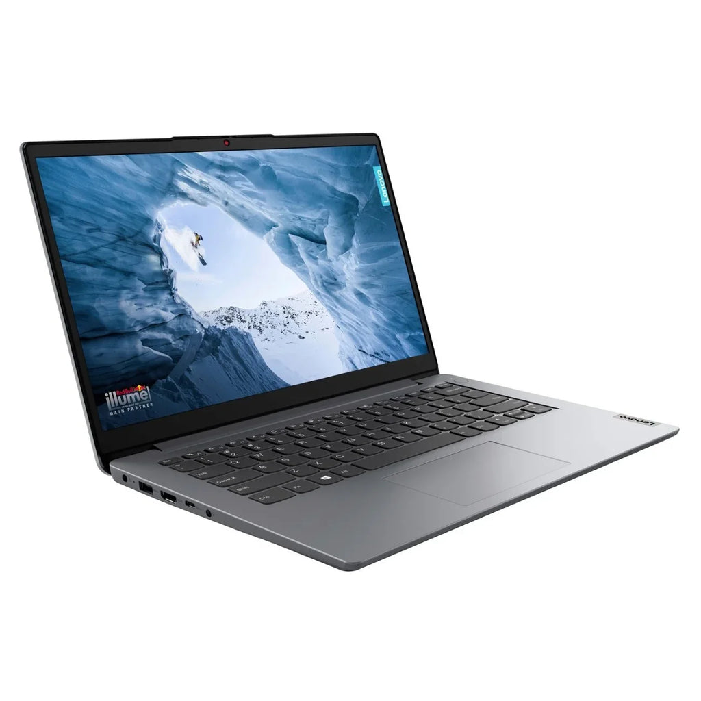 Ideapad 1 Laptop for Business & Student, 14" HD Display, Intel Celeron N4020, 4GB RAM, 128GB eMMC, WiFi 6, Webcam, USB-C, Fast Charge, HDMI, Mytrix HDMI Cable, Win 11 Home S, Cloud Gray