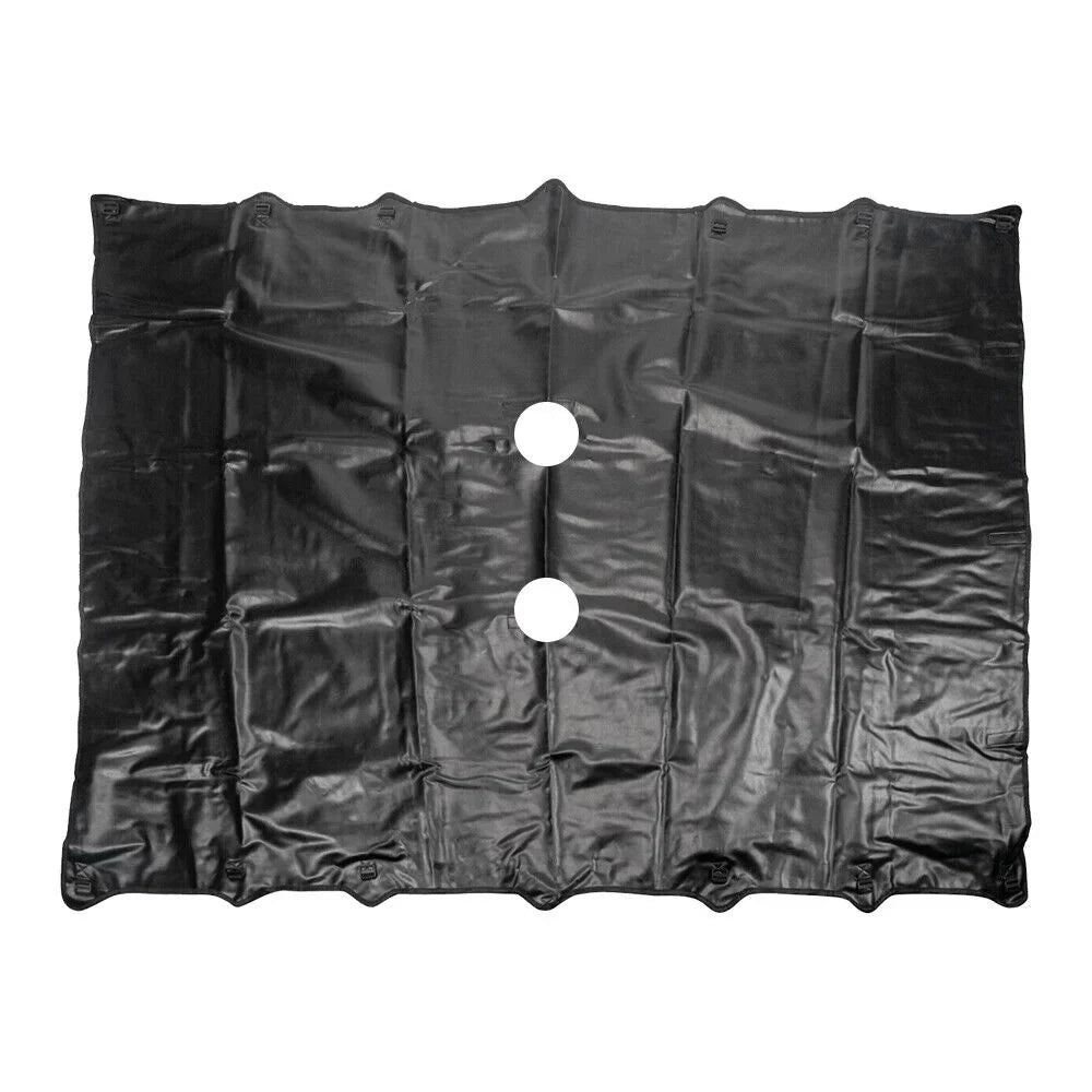 JLLOM Premium Jeep Wrangler JK JKU 07-18 Leather Top Sunshade - Easy Install, Maximum Sun Protection