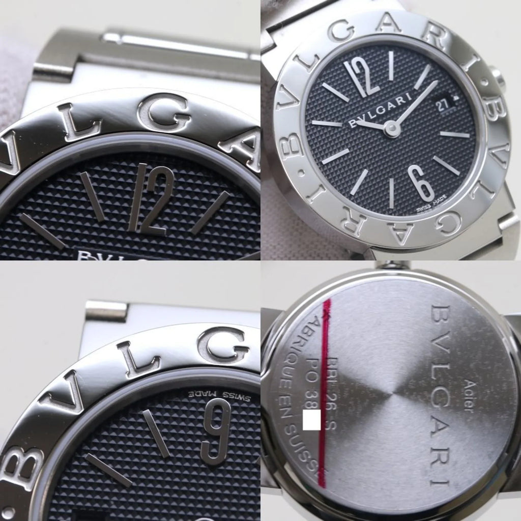 Pre-Owned BVLGARI Bulgari Bvlgari BB26BSSD BBL26S Stainless Steel Women's Watch 39355 (Like New)