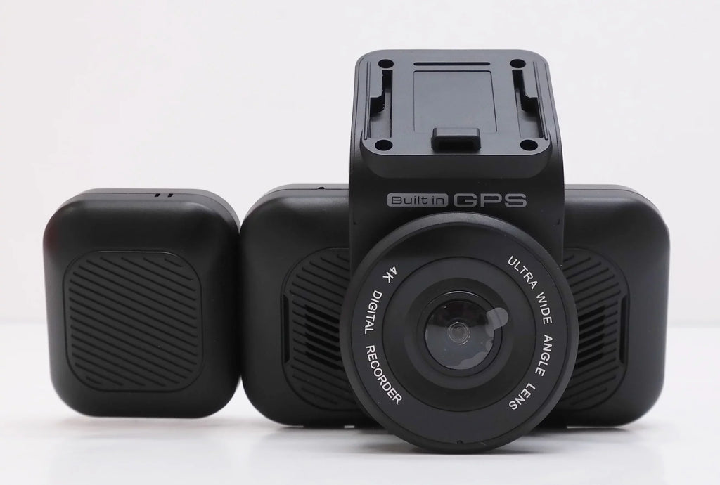 Owned Rexing V5 Plus BBYV5PLUS 3-Channel 4K Dash Cam w/ 3" LCD FULL SET Grade A