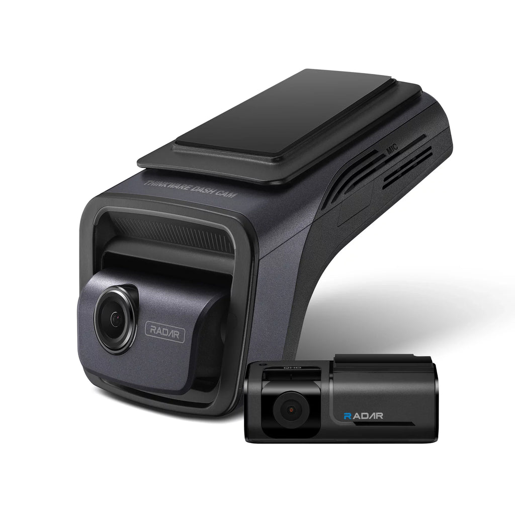THINKWARE U3000 Ultra 4K Dash Cam Front and Rear 2CH STARVIS 2 Sensor Super Night Vision Dashcam for Car Camera 5GHZ WiFi GPS Radar Buffered Parking Mode CPL Seed Red Light Alerts OBD Cable