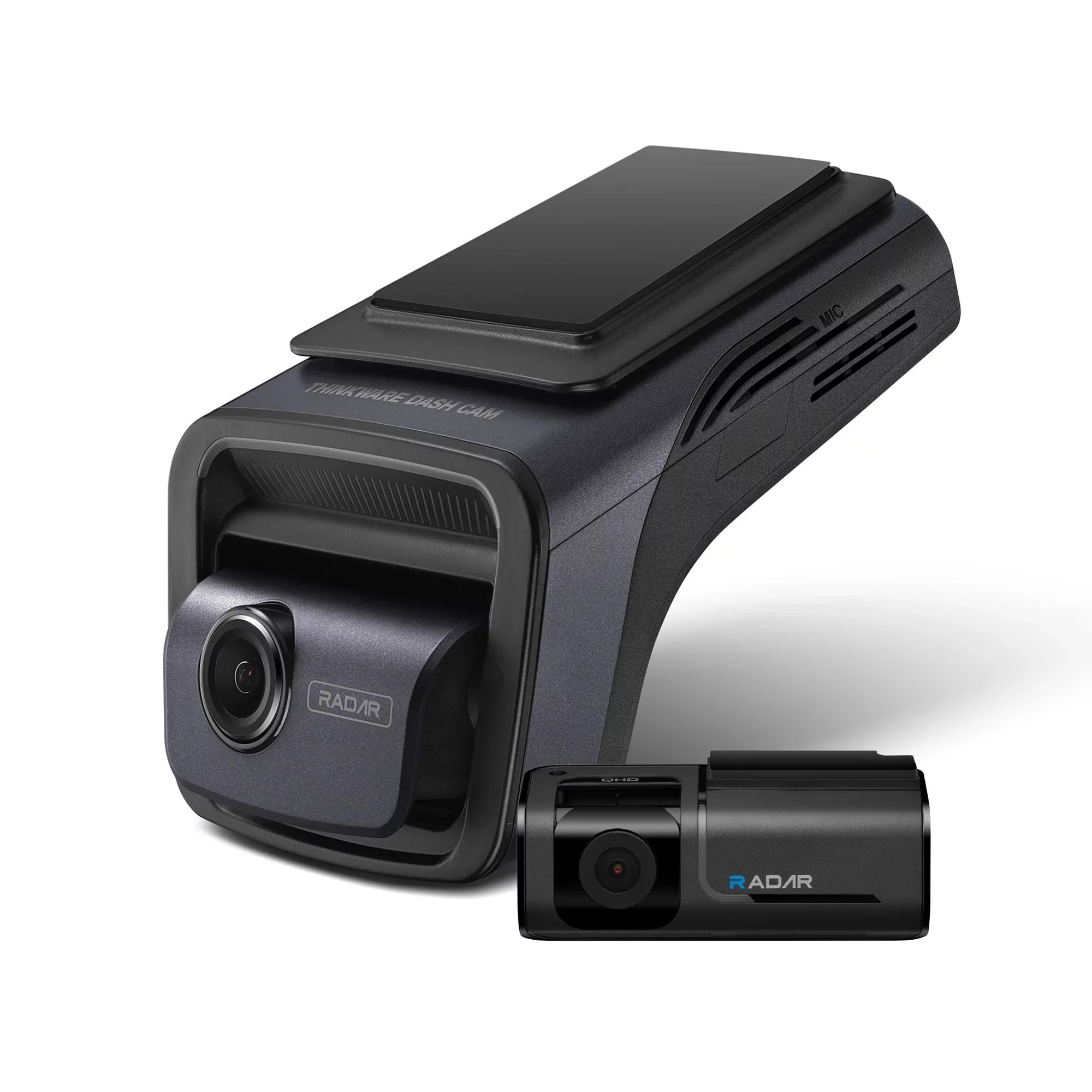 THINKWARE U3000 Ultra 4K Dash Cam Front and Rear 2CH STARVIS 2 Sensor Super Night Vision Dashcam for Car Camera 5GHZ WiFi GPS Radar Buffered Parking Mode CPL Seed Red Light Alerts OBD Cable