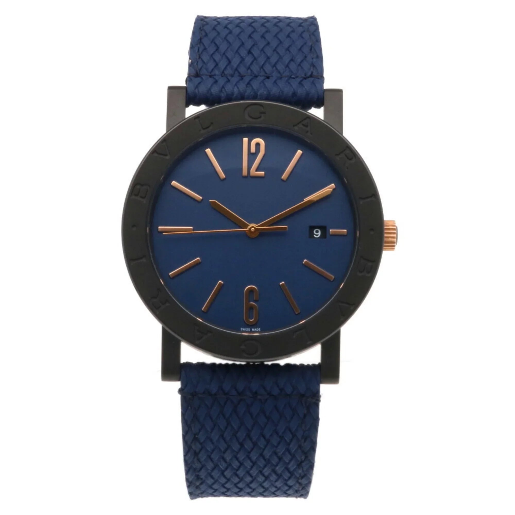 Pre-Owned Bvlgari BVLGARI watch stainless steel BB41S 103133 self-winding men's (Good)