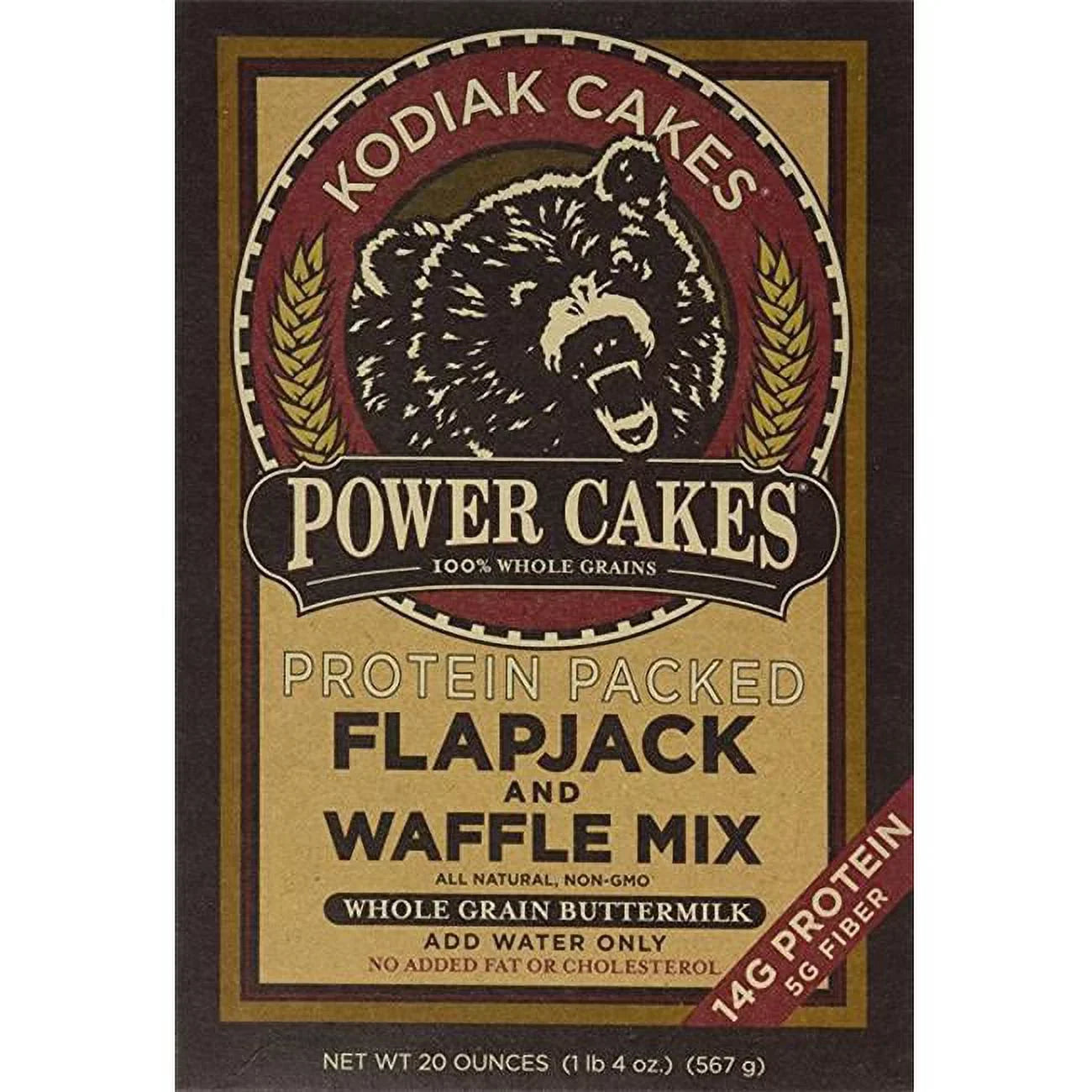 Kodiak  20 oz Mix Flapjack Power Buttermilk - Pack of 6