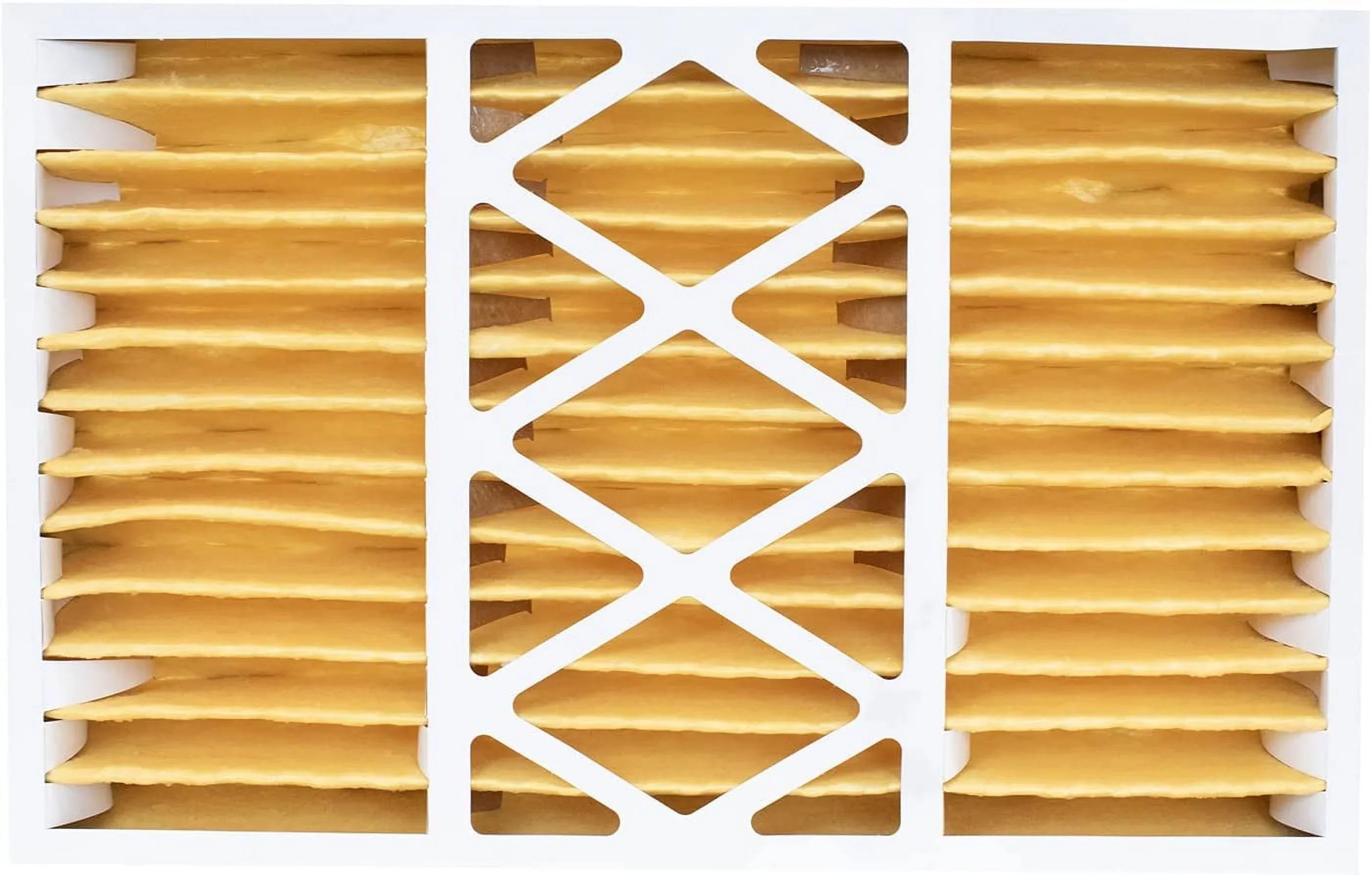 Filterbuy 16x25x5 MERV 11 Pleated HVAC AC Furnace Air Filters for Trion Air Bear 255649-105 (3-Pack)