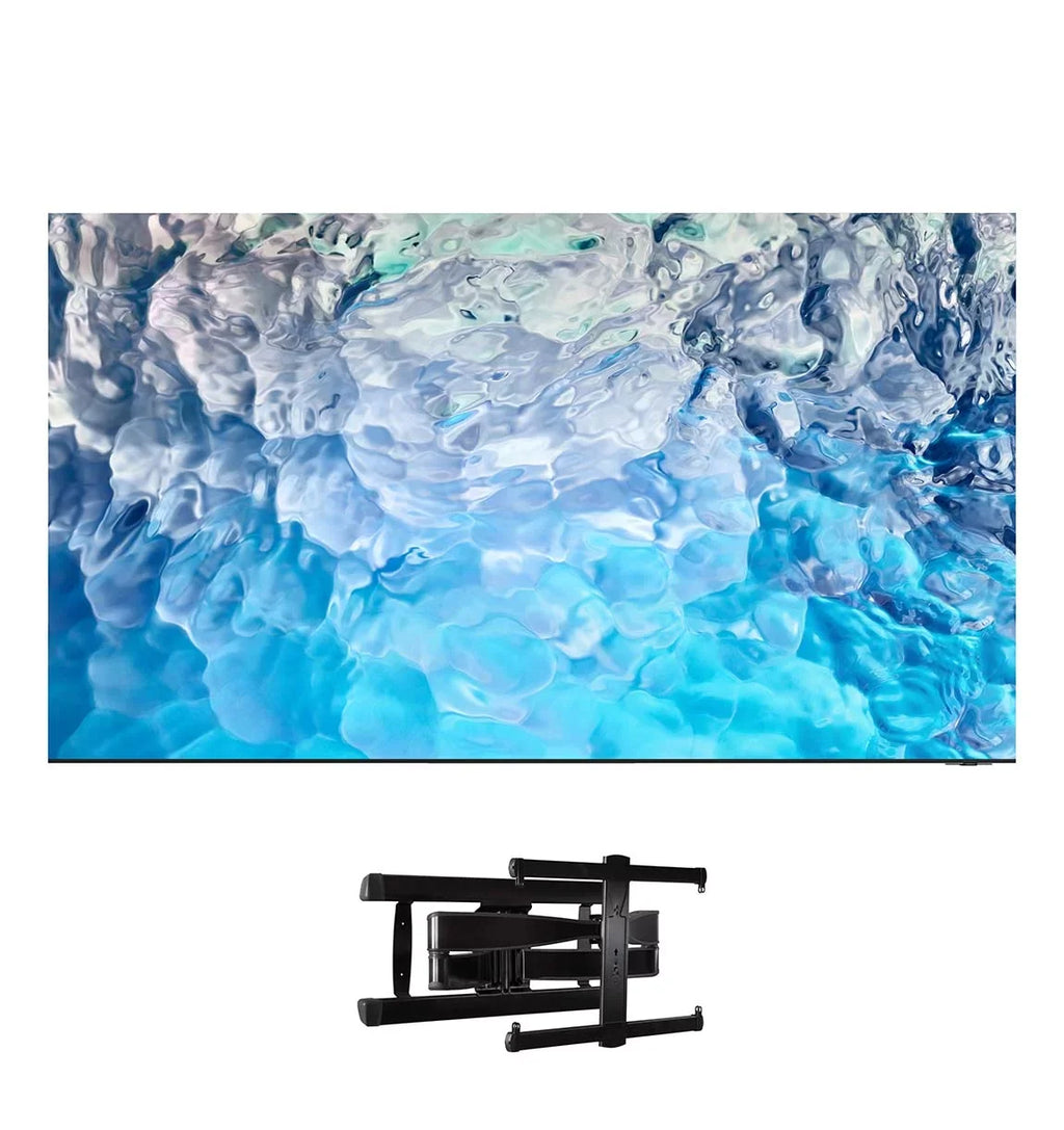 SAMSUNG 65-inch  Neo QLED 8K QN900B Series Mini LED Quantum HDR 48x Smart TV with Sanus Systems VLF728-B2 Full Motion Wall Mount (2022)