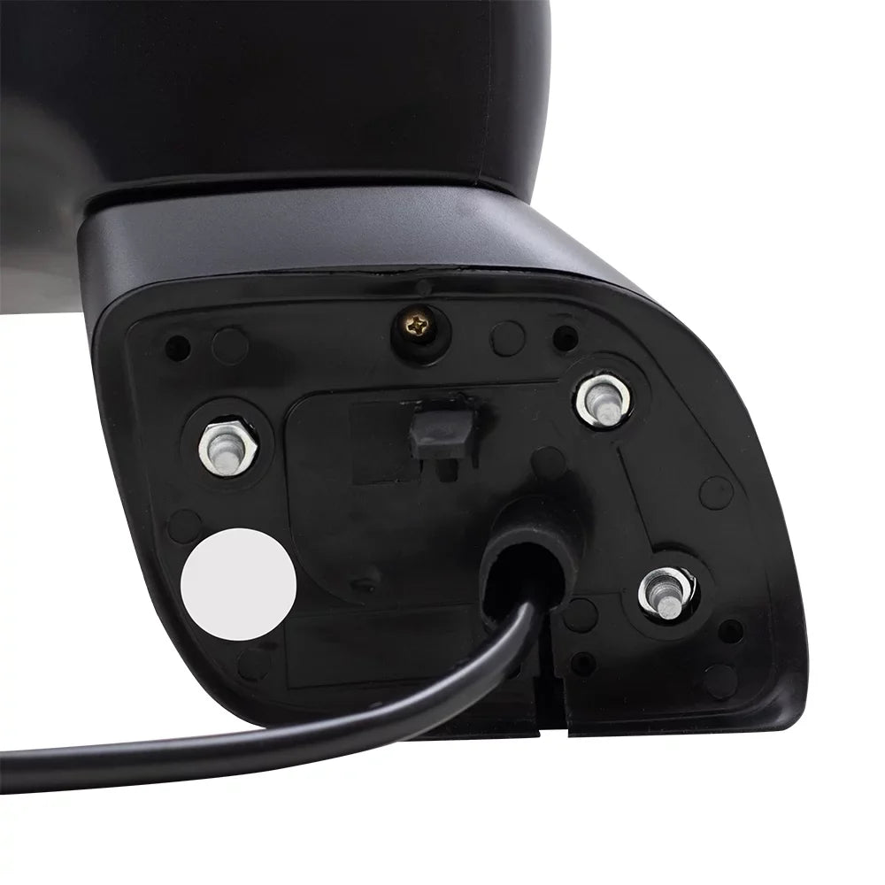 Brock Aftermarket Replacement Driver Left Passenger Right Power Mirror Without Heat-Camera Paint To Match Black Set Compatible With 2014-2015 Honda Civic