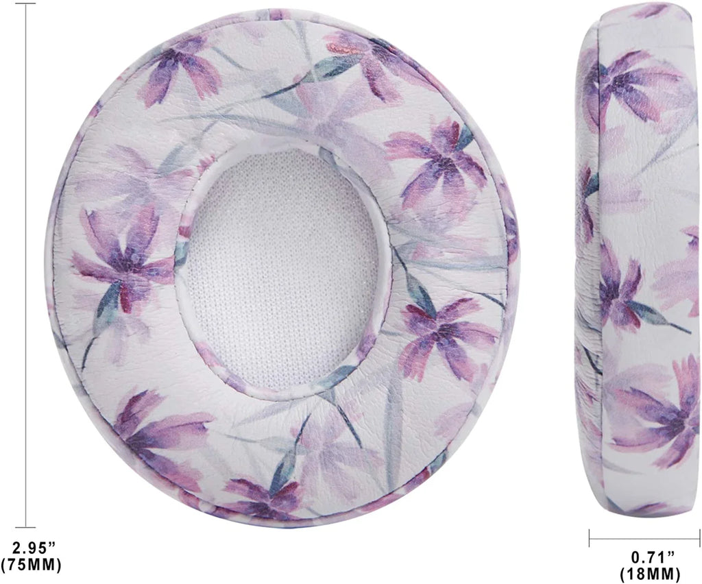 Ear Pads,Replacement earpads with Noise IsoLatitudeion Memory Foam Ear Cushions Compatible with Beats Solo 2 & 3